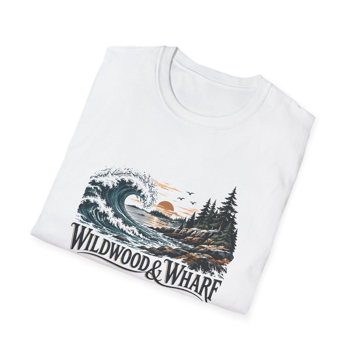 Wildwood & Wharf Tide Wave Tee