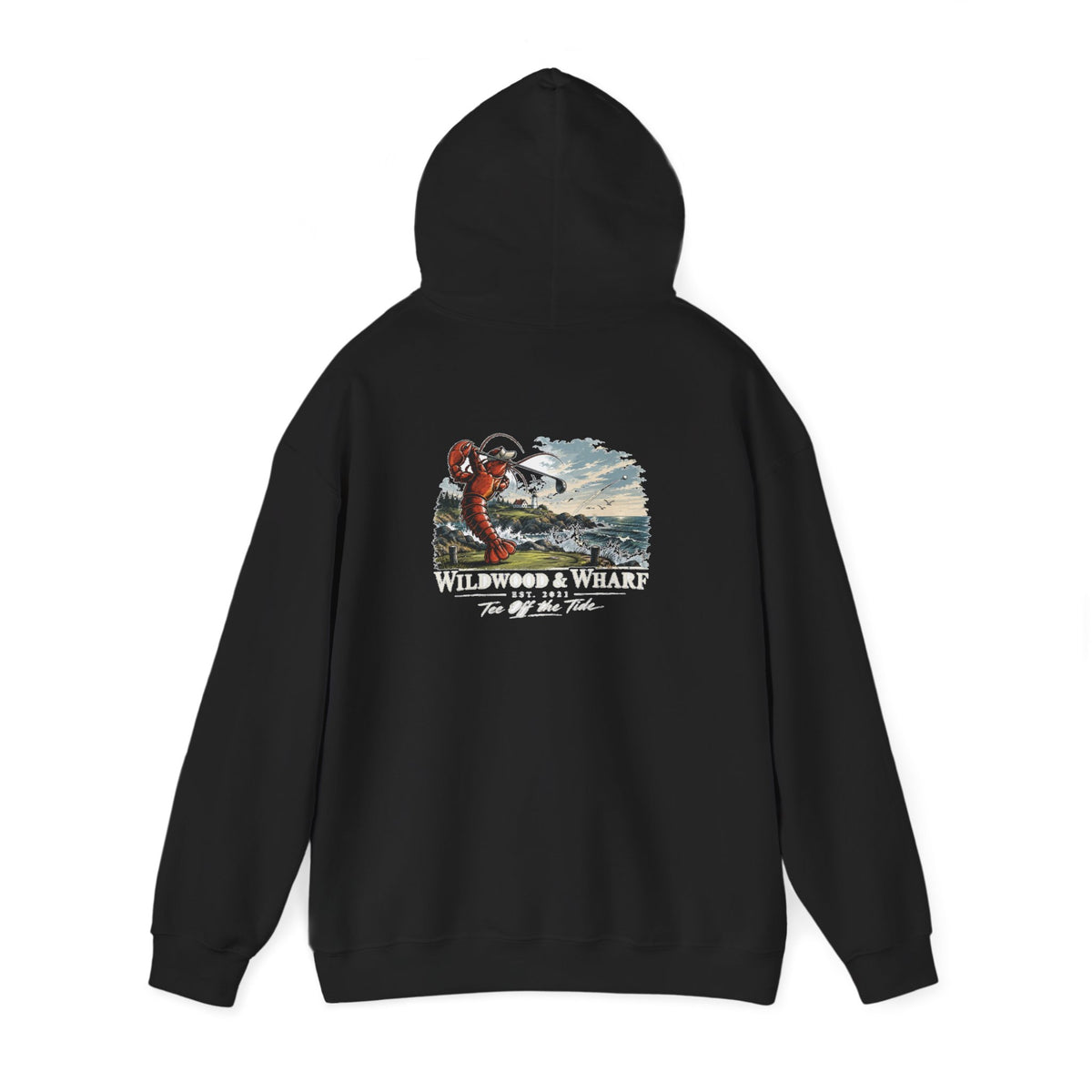 Lobster Tee Off the Tide Golf Hoodie