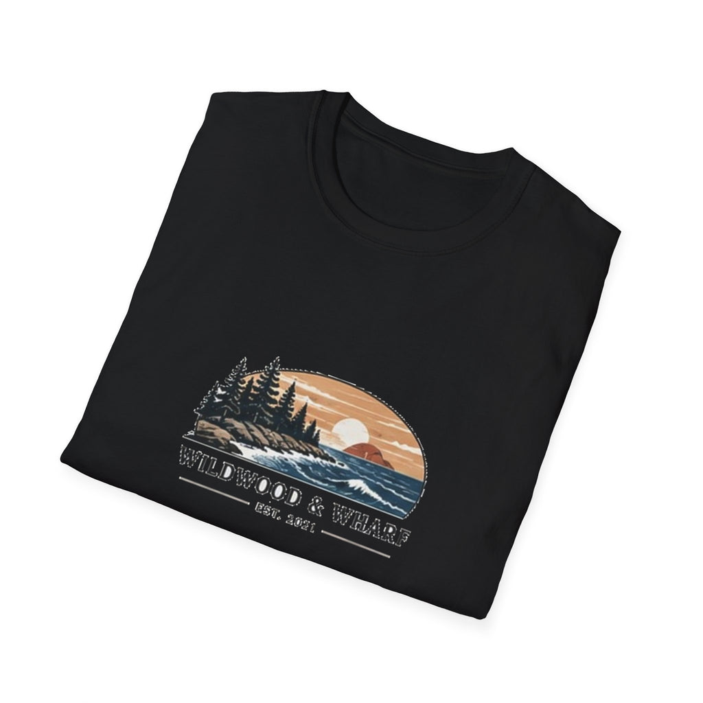 Wildwood & Wharf Coastal Sunset Tee