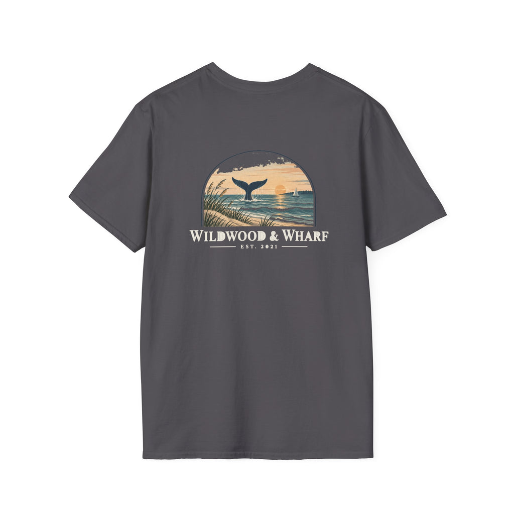 Wildwood & Wharf Whale Tail Tee