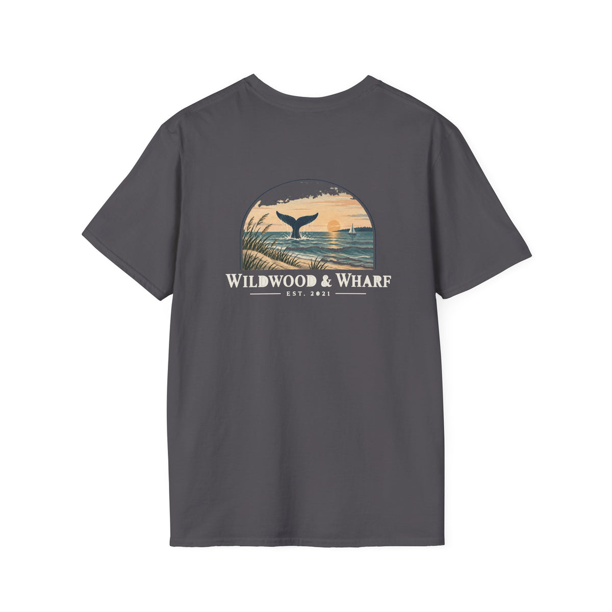 Wildwood & Wharf Whale Tail Tee
