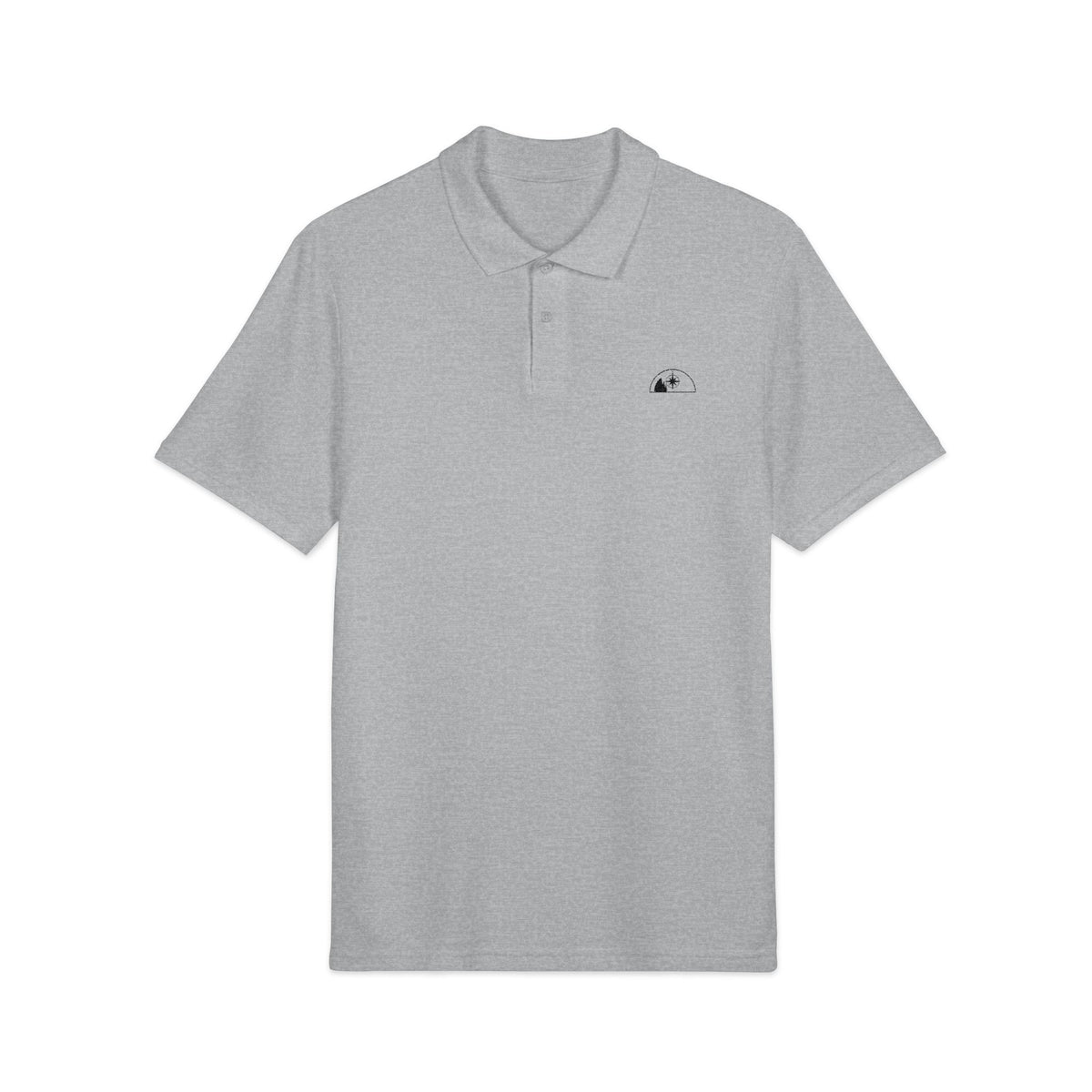 Wildwood & Wharf Compass Logo Polo