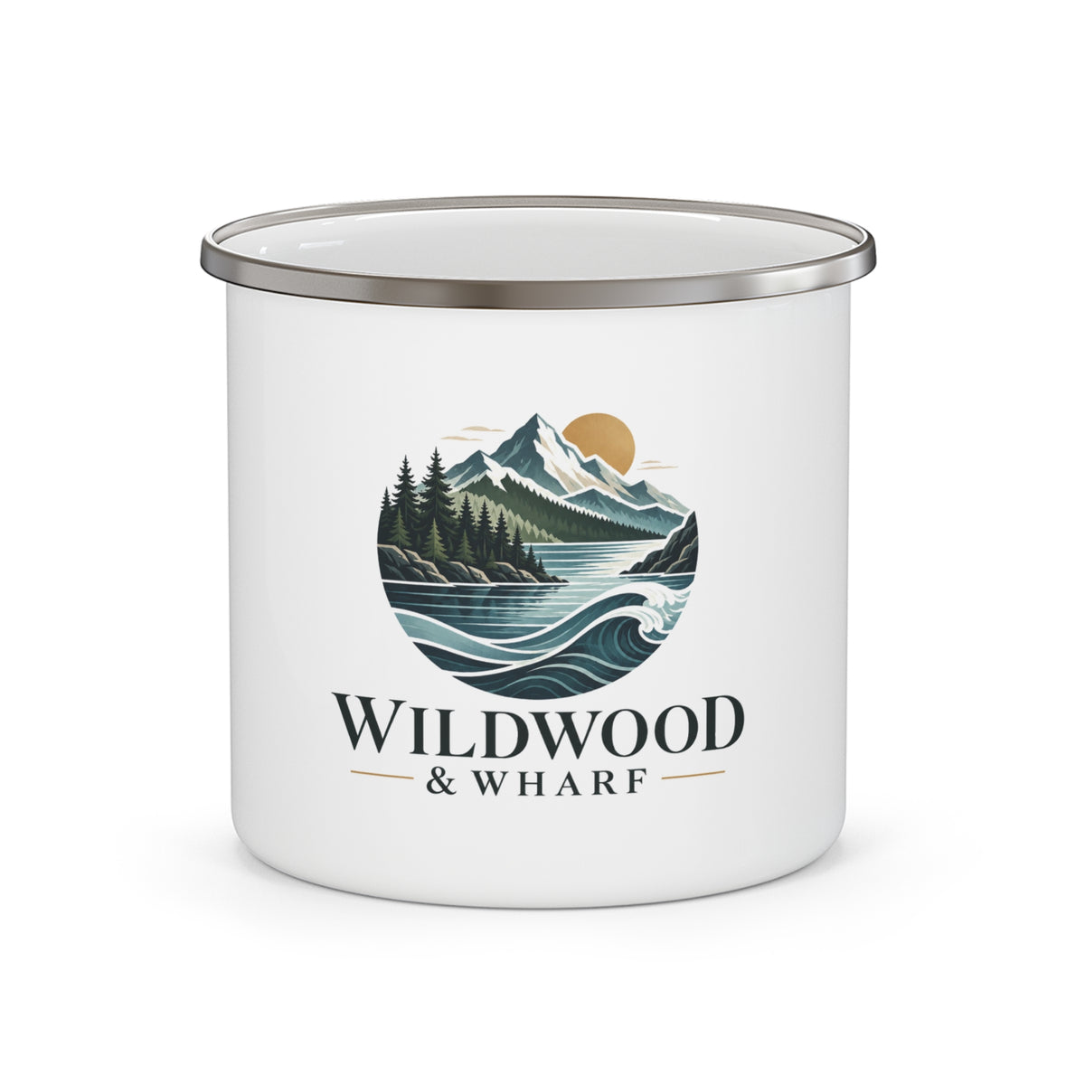 Wildwood & Wharf Mountain Lake Camp Mug