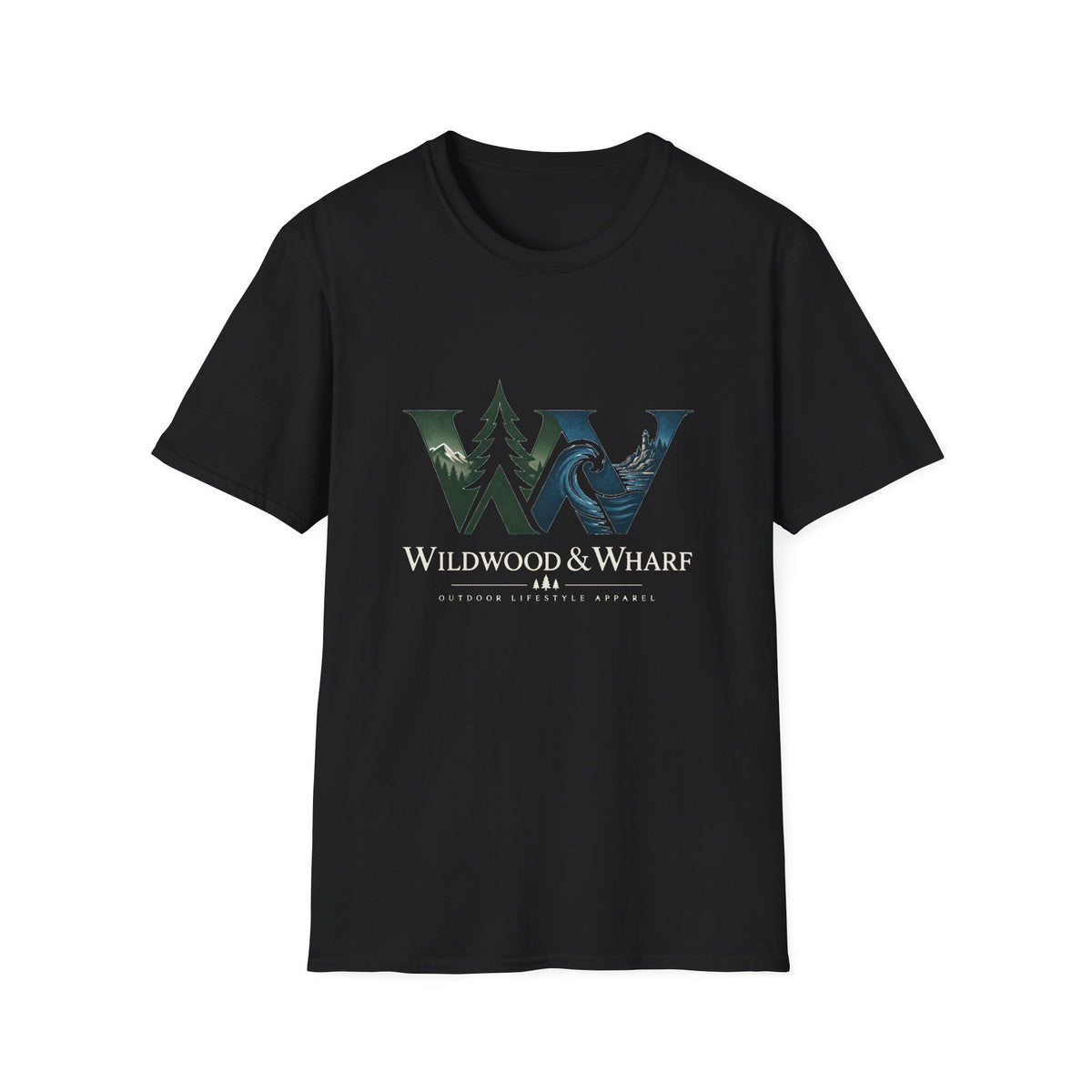 Wildwood & Wharf Wave Tee
