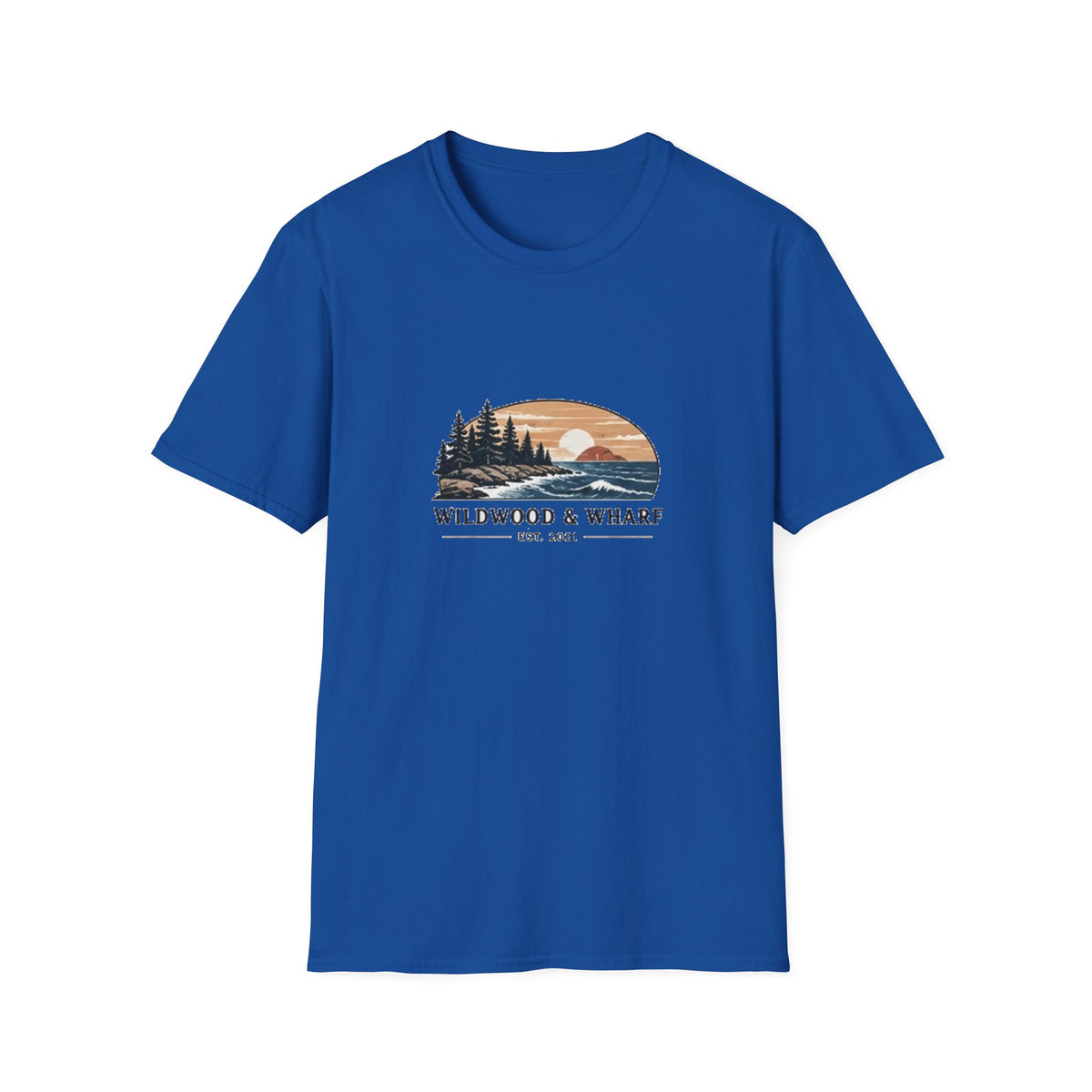 Wildwood & Wharf Coastal Sunset Tee