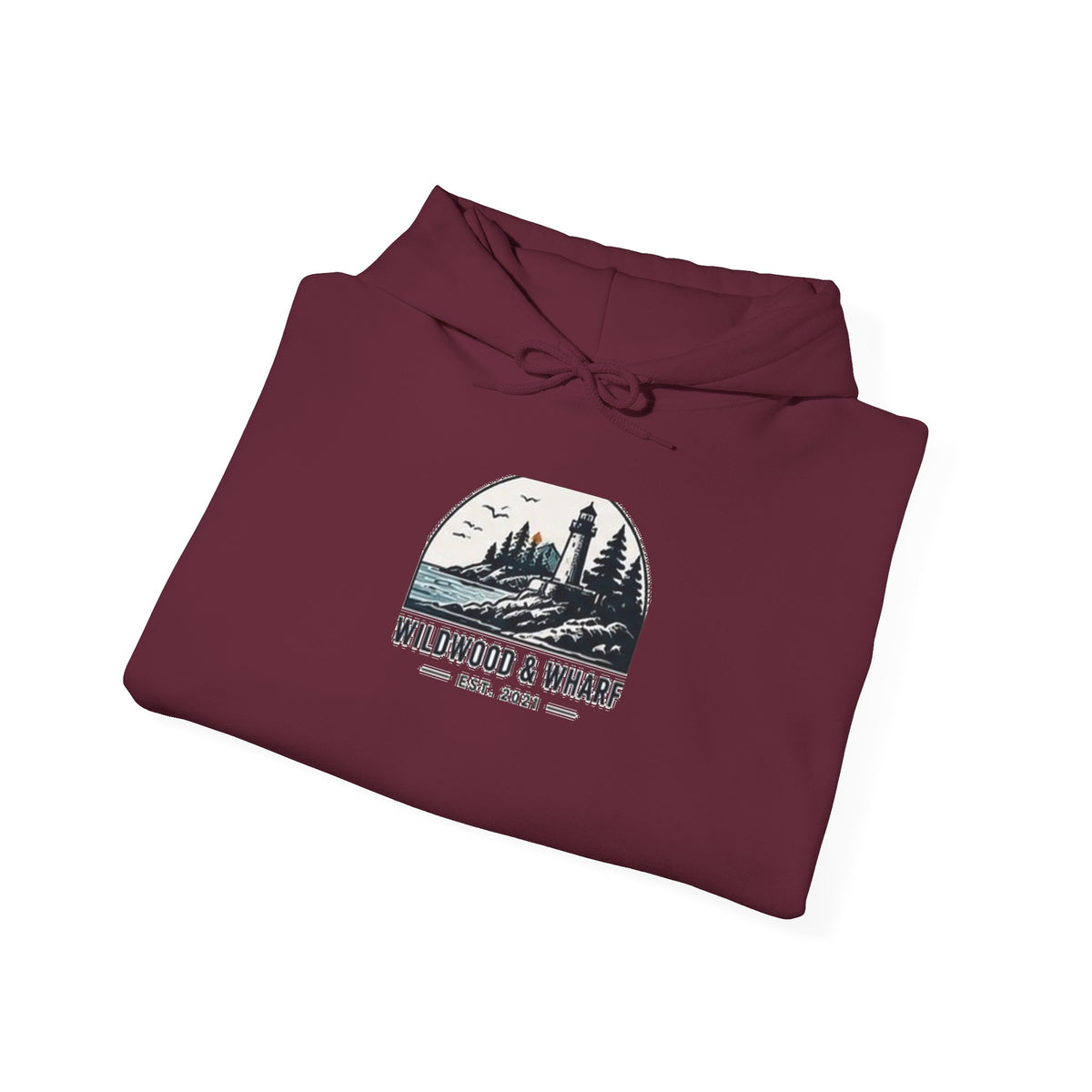 Wildwood & Wharf Lighthouse Arch II Hoodie
