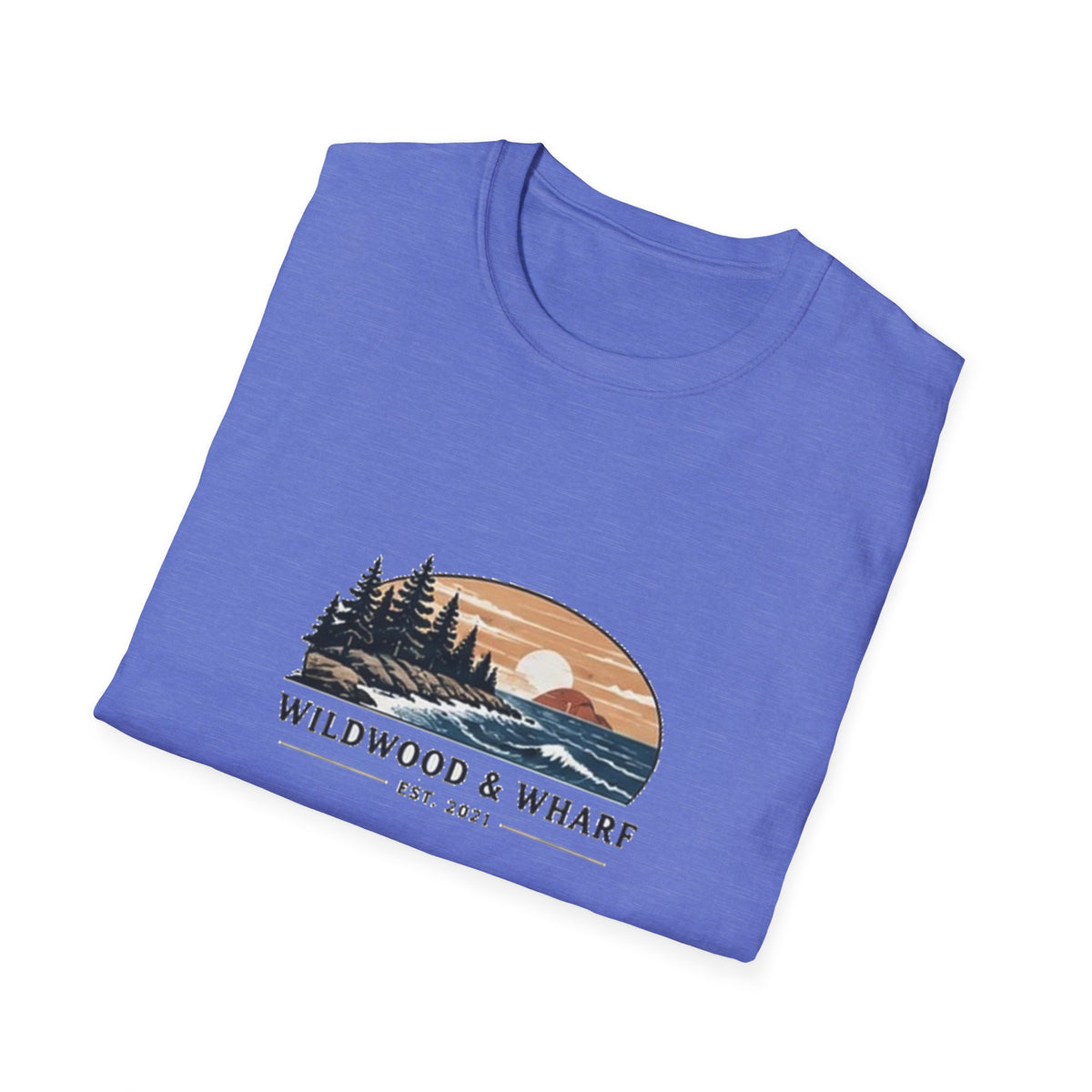 Wildwood & Wharf Coastal Sunset Tee