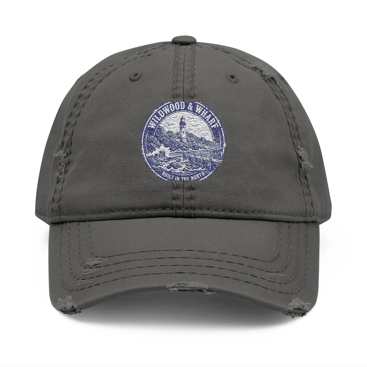 Wildwood & Wharf Lighthouse Badge Dad Hat