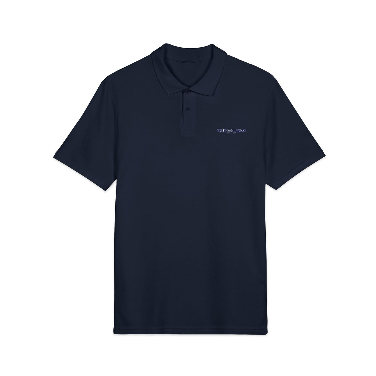 Wildwood & Wharf Whale Tail Words Polo