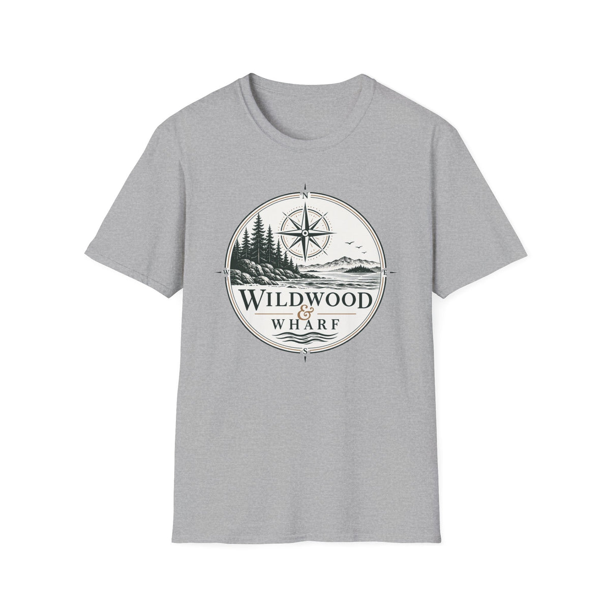 Wildwood & Wharf Compass Tee