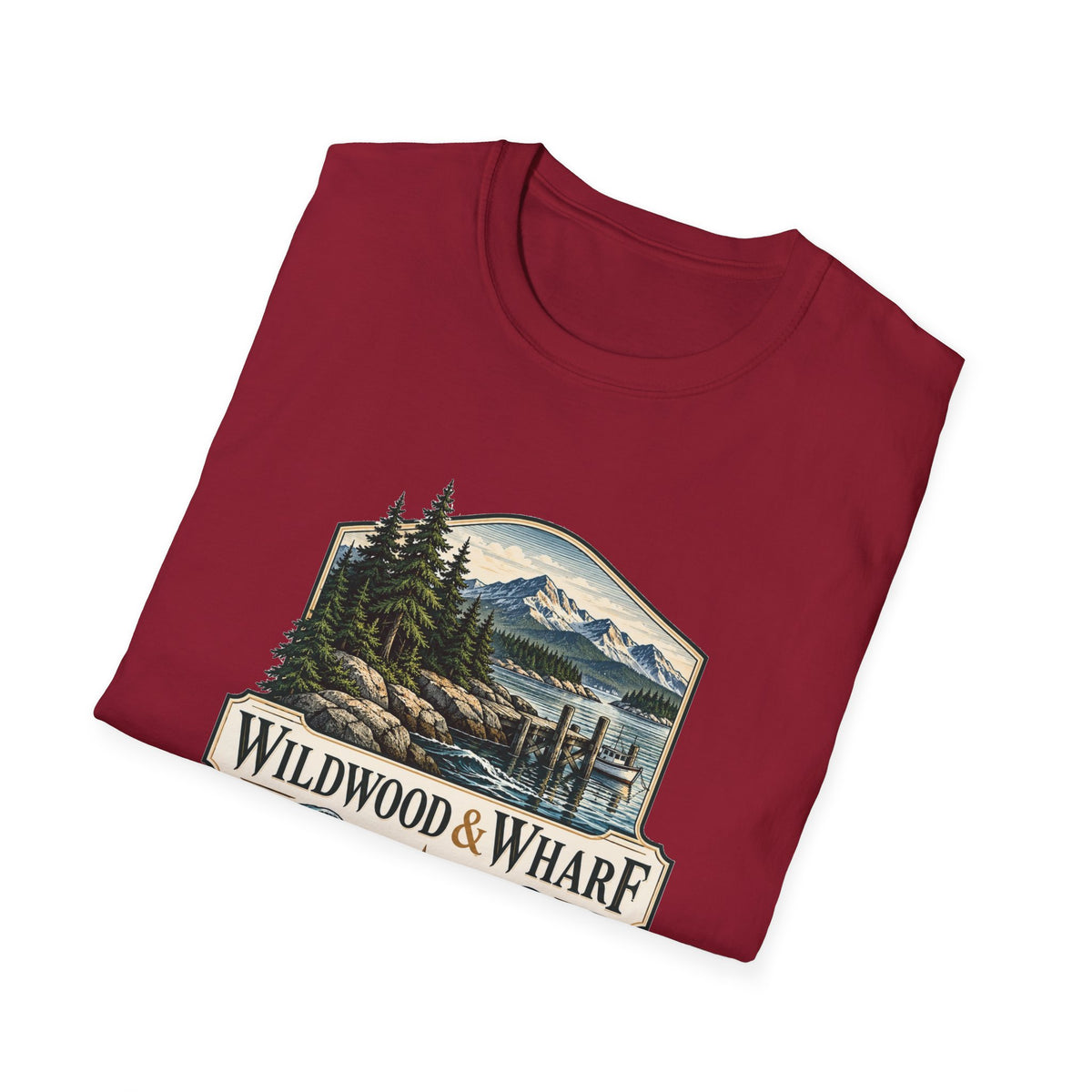 Wildwood & Wharf Harbor Badge Tee