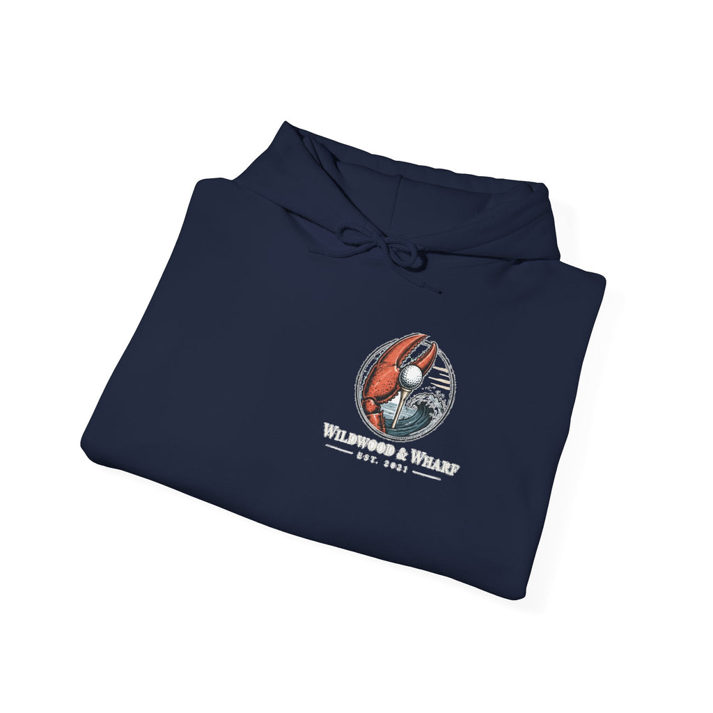 Lobster Tee Off the Tide Golf Hoodie
