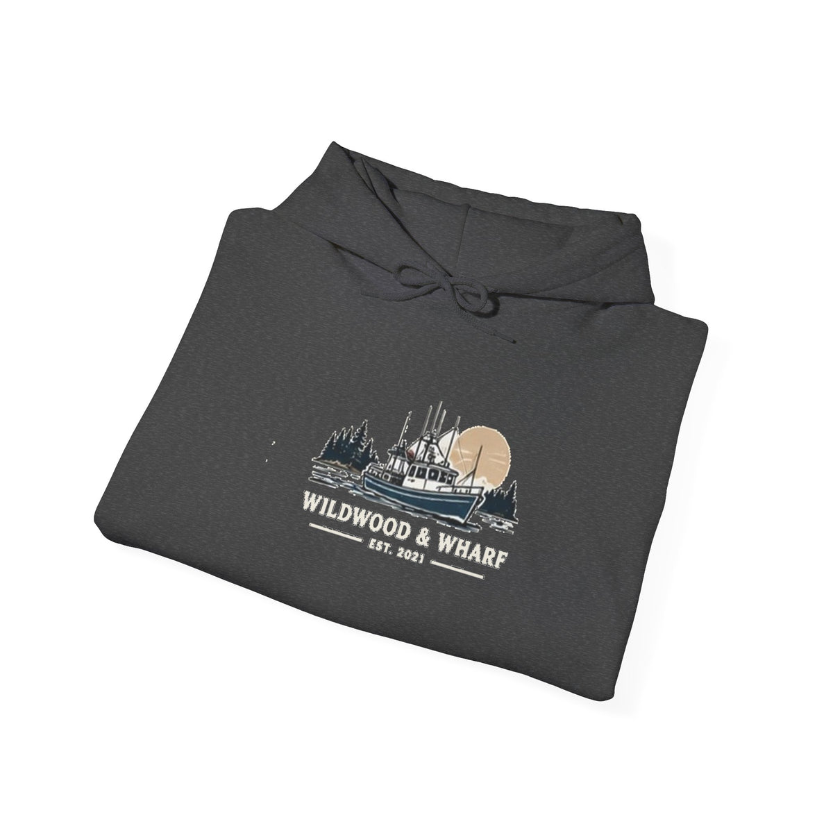 Wildwood & Wharf Fishing Boat Hoodie