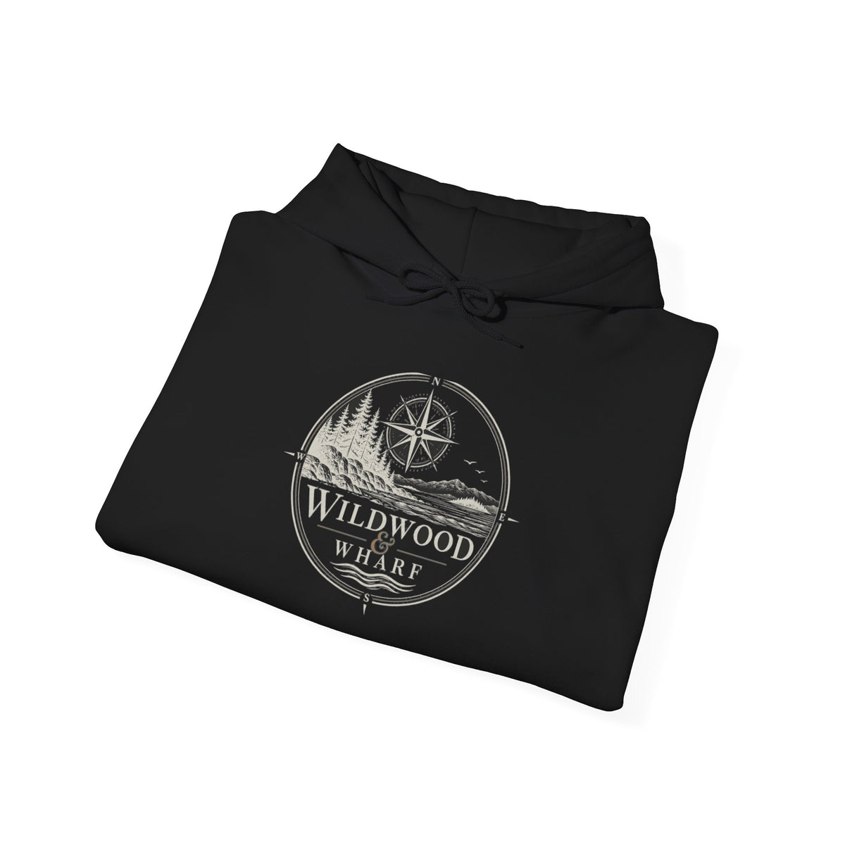 Wildwood & Wharf Hoodie - Compass