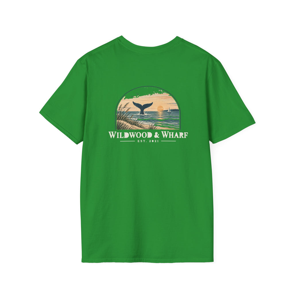 Wildwood & Wharf Whale Tail Tee