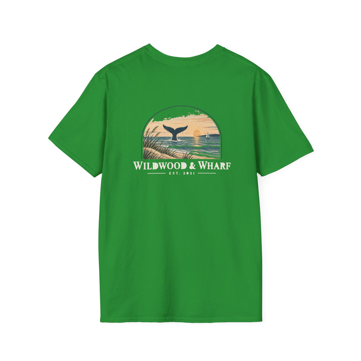Wildwood & Wharf Whale Tail Tee