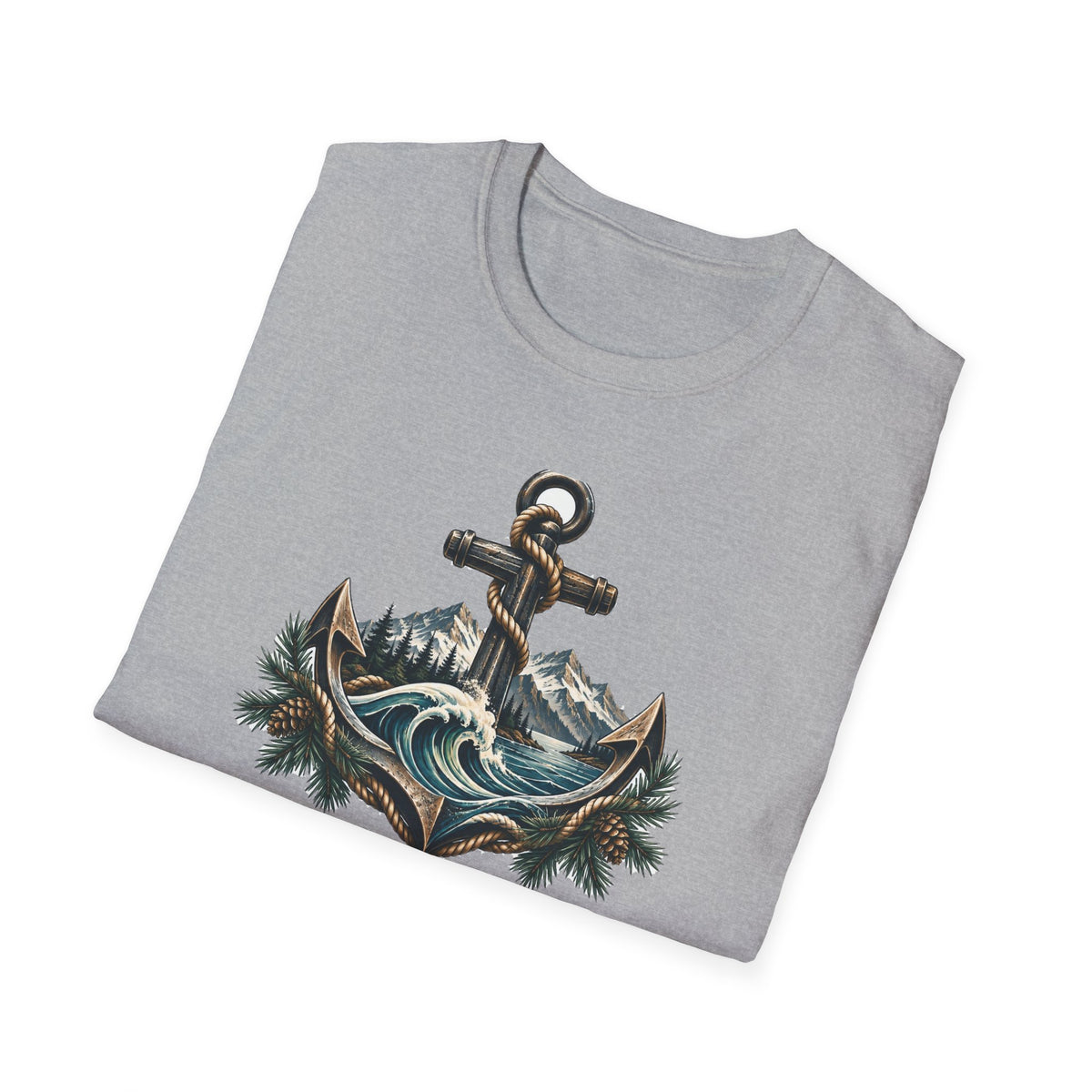 Wildwood & Wharf Anchor Mountains Tee