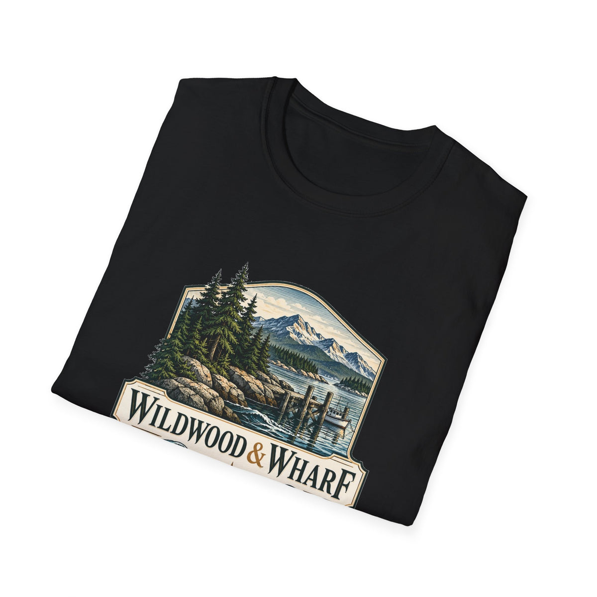 Wildwood & Wharf Harbor Badge Tee