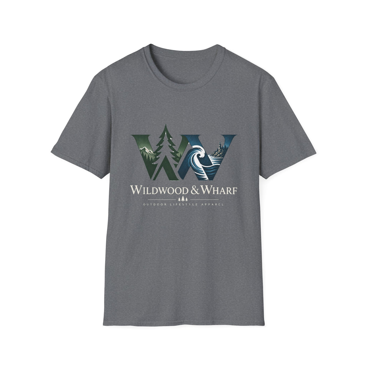 Wildwood & Wharf Mountain Wave WW Tee