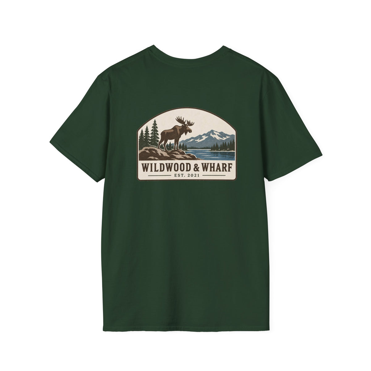Wildwood & Wharf Moose Tee