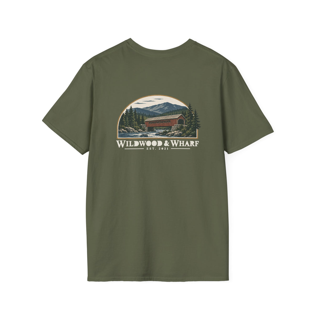 Wildwood & Wharf Covered Bridge Tee