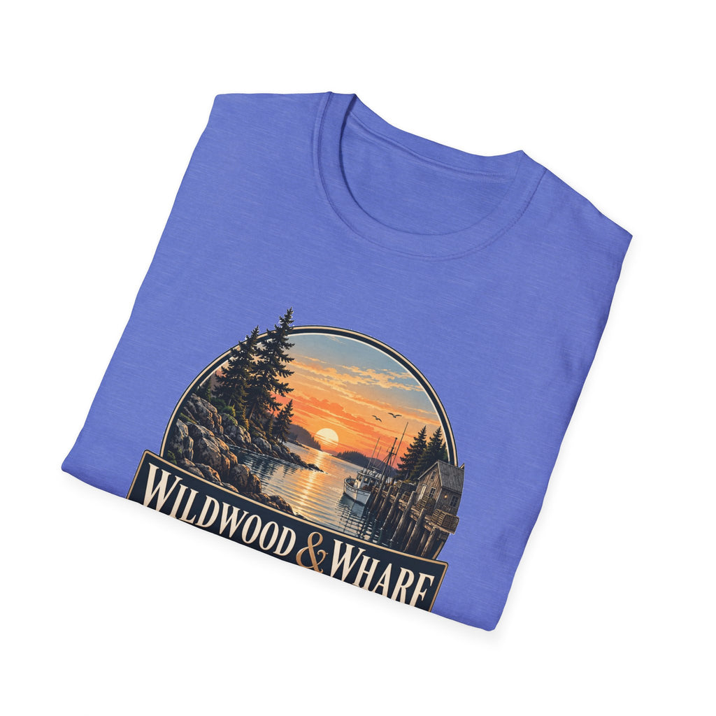 Wildwood & Wharf Harbor Sunset Tee