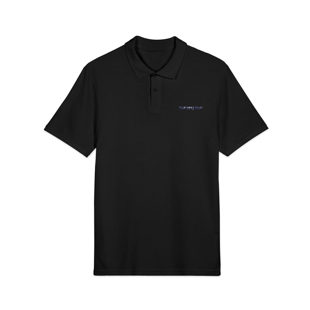 Wildwood & Wharf Whale Tail Words Polo