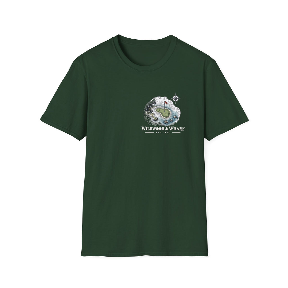 Map the Next Round Golf Tee