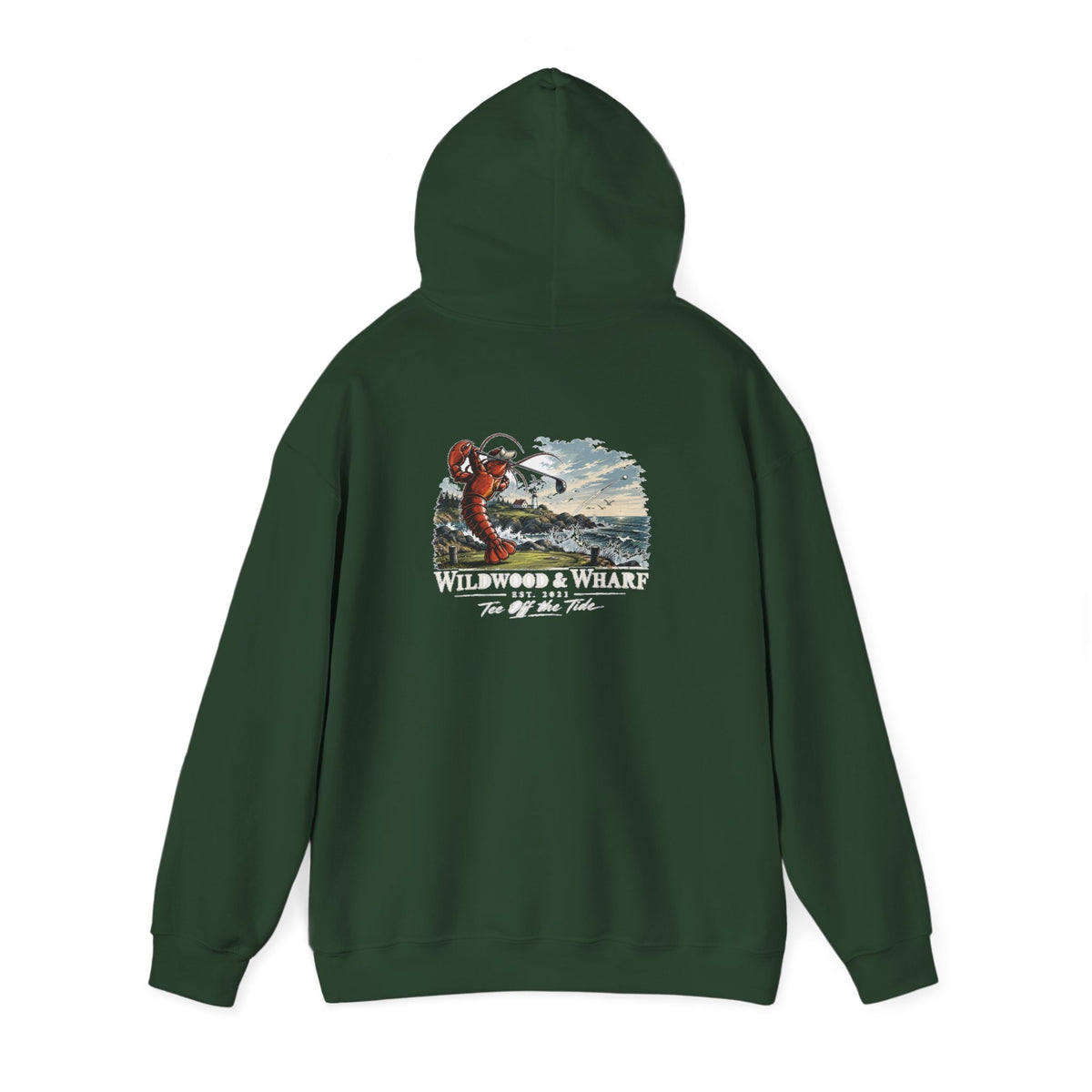 Lobster Tee Off the Tide Golf Hoodie
