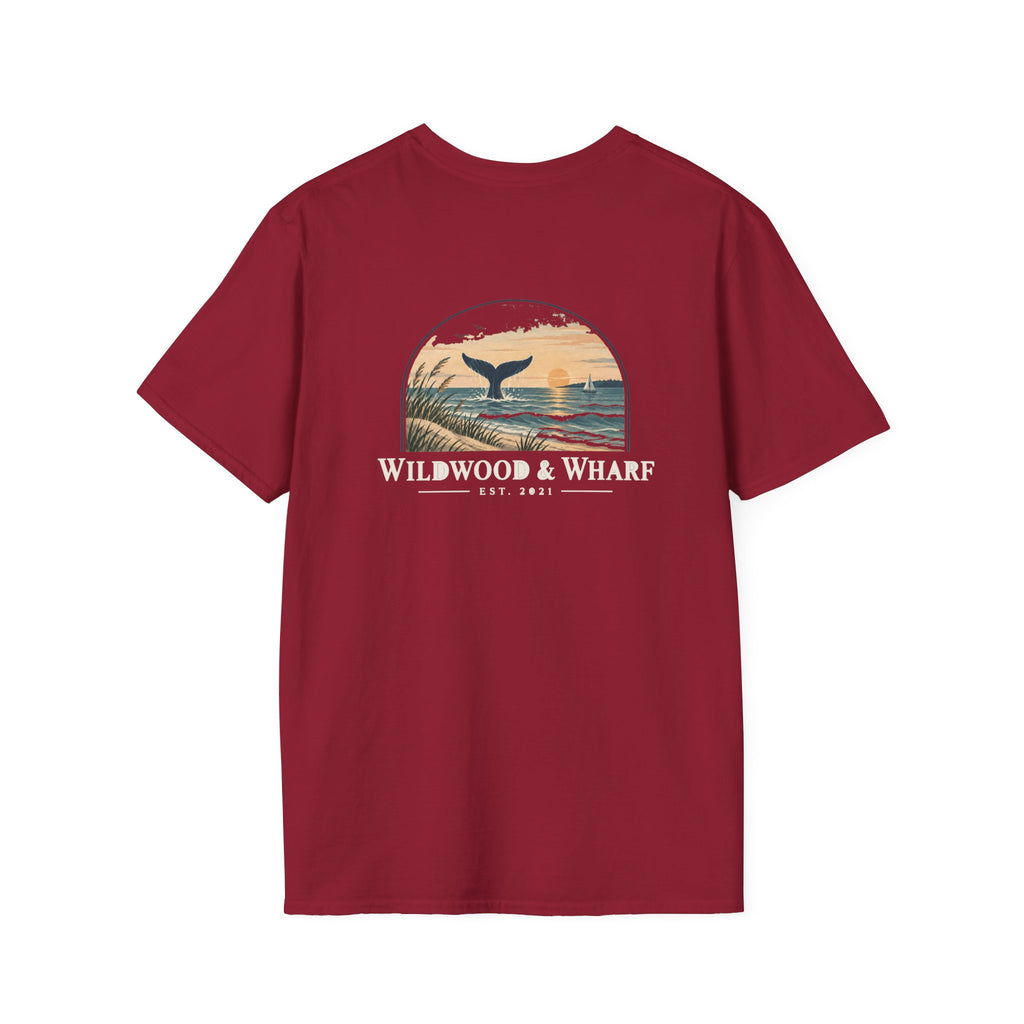 Wildwood & Wharf Whale Tail Tee