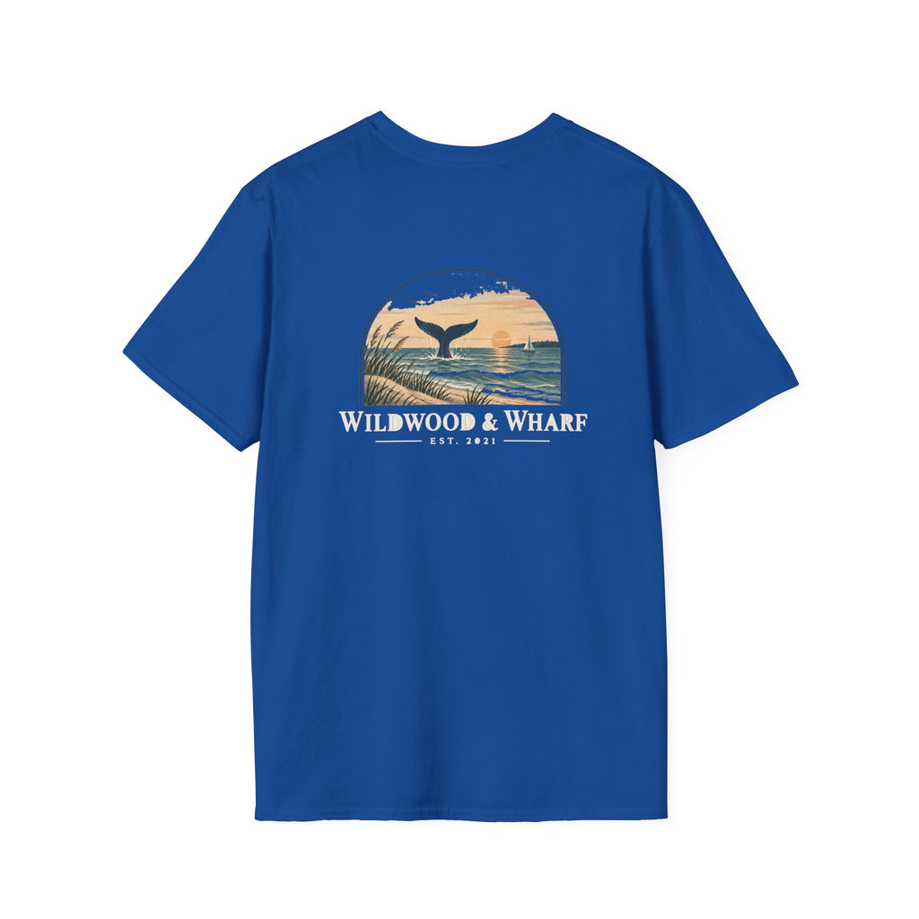 Wildwood & Wharf Whale Tail Tee