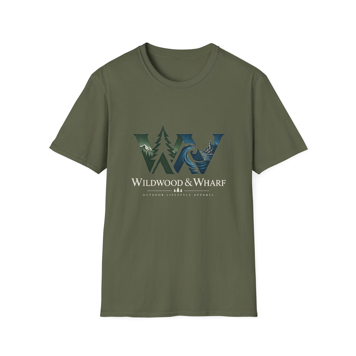 Wildwood & Wharf Wave Tee