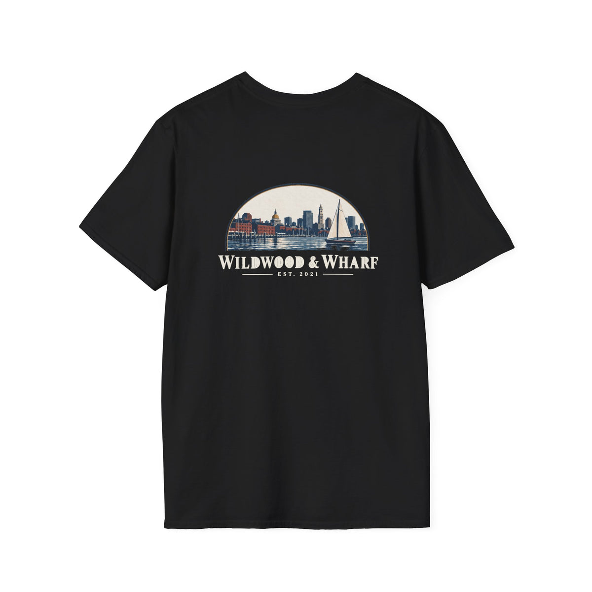Wildwood & Wharf Boston Harbor Tee