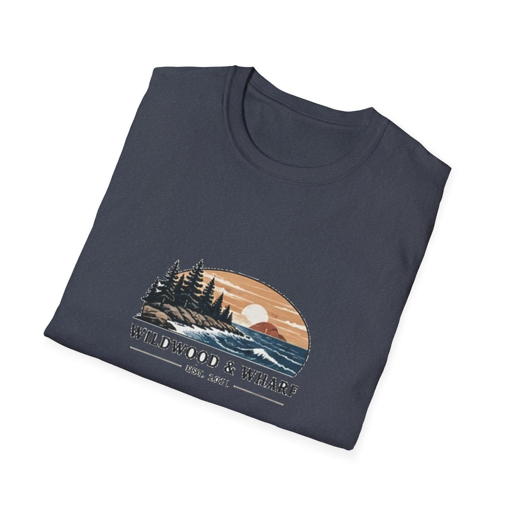 Wildwood & Wharf Coastal Sunset Tee