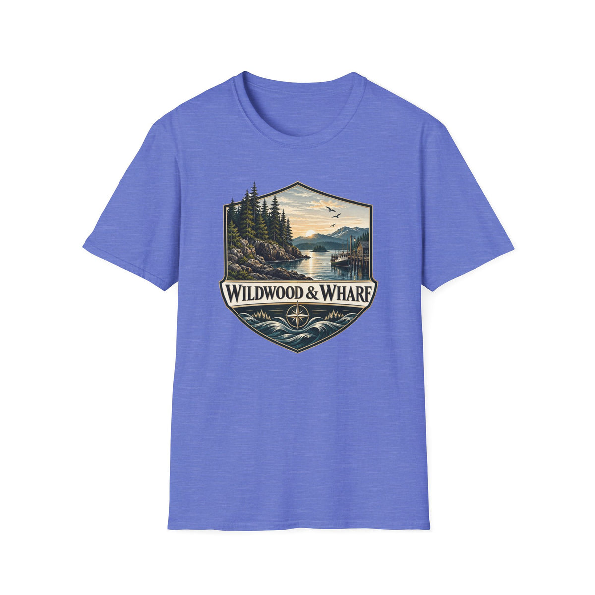 Wildwood & Wharf Harbor Shield Tee