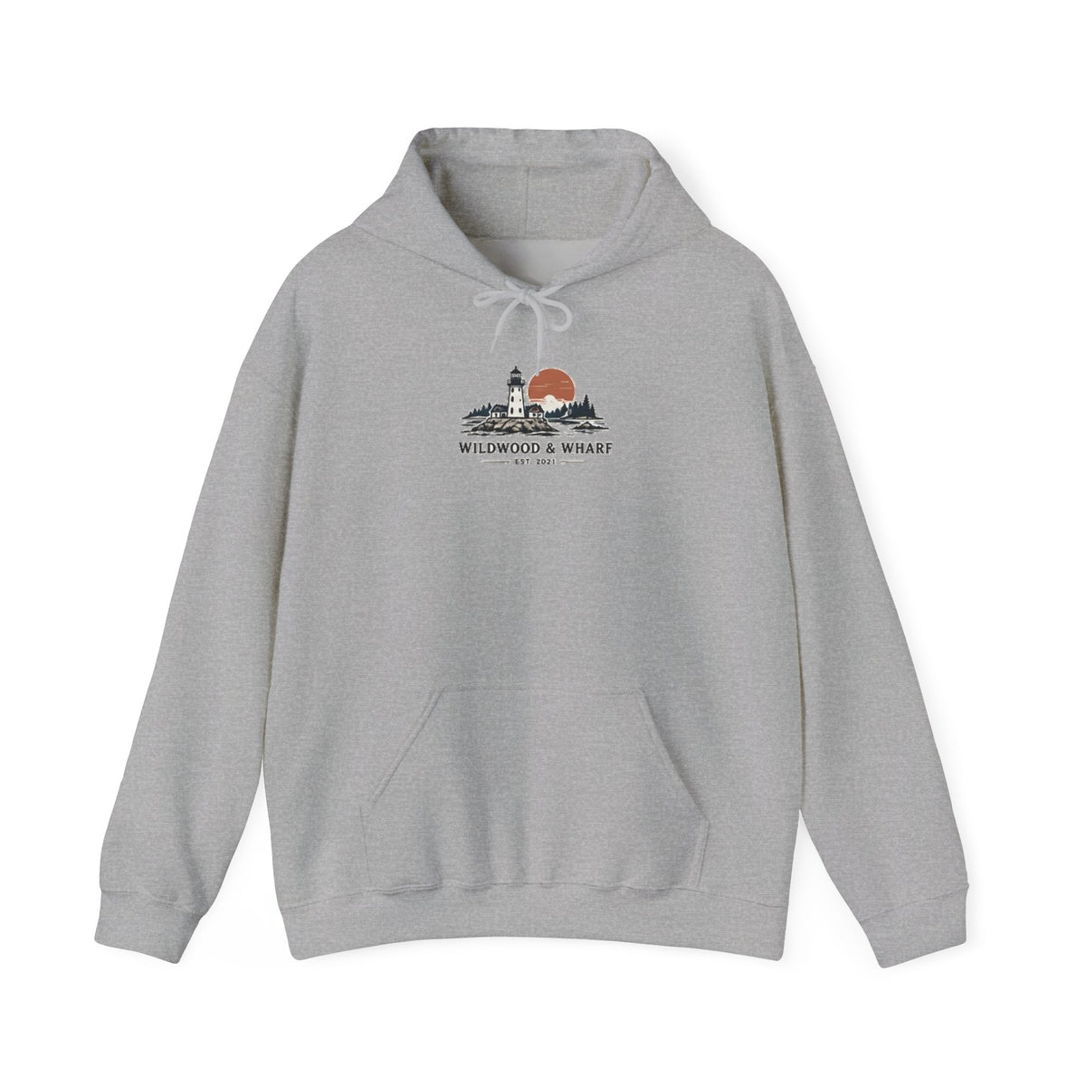 Wildwood & Wharf Lighthouse Village Hoodie