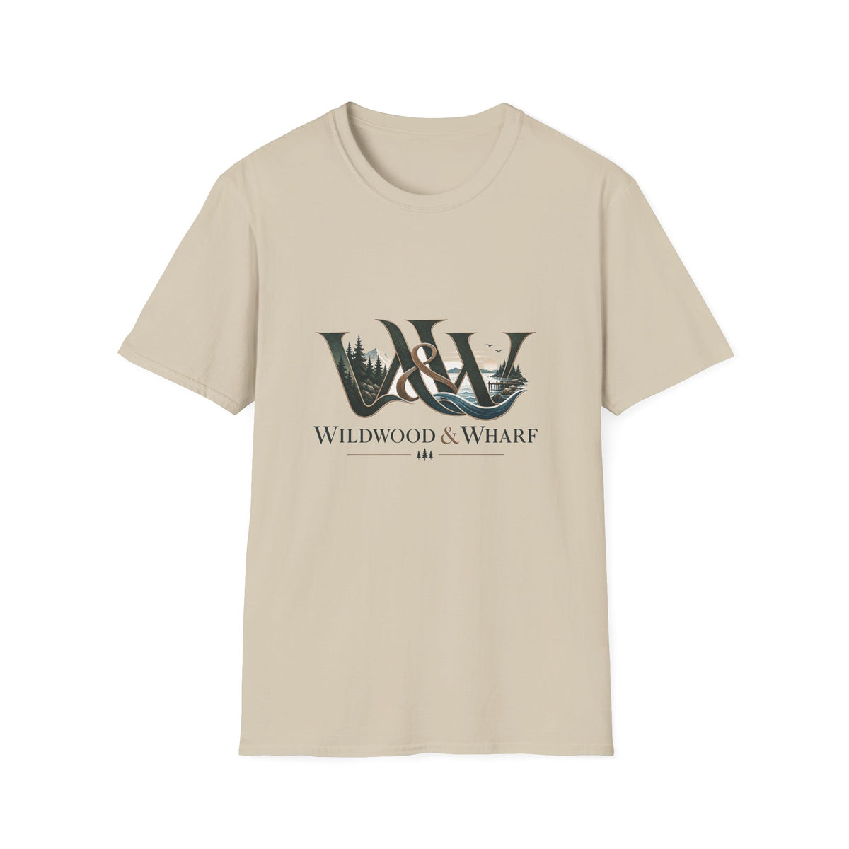 Wildwood & Wharf Forest Coast Tee