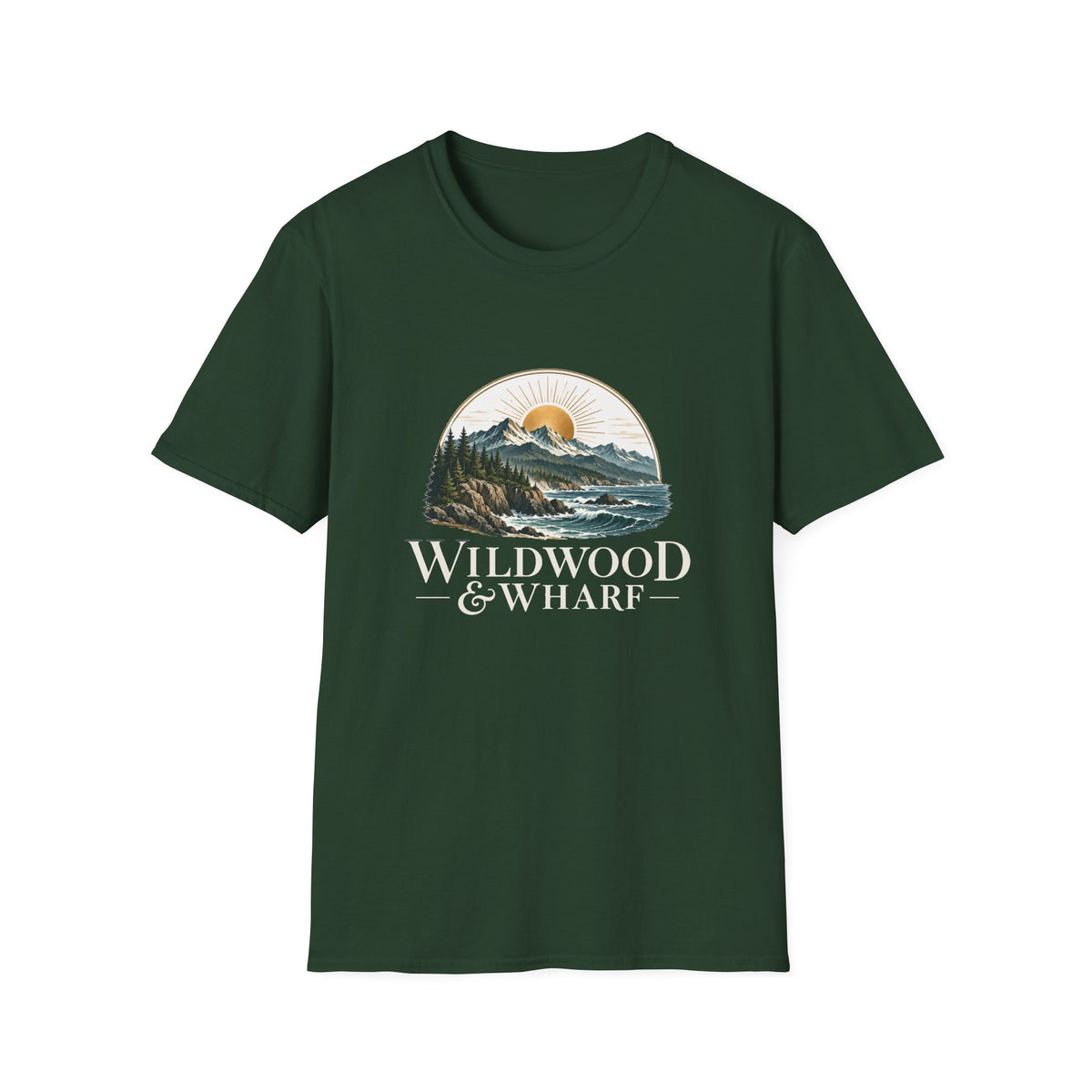 Wildwood & Wharf Mountain Sun Tee