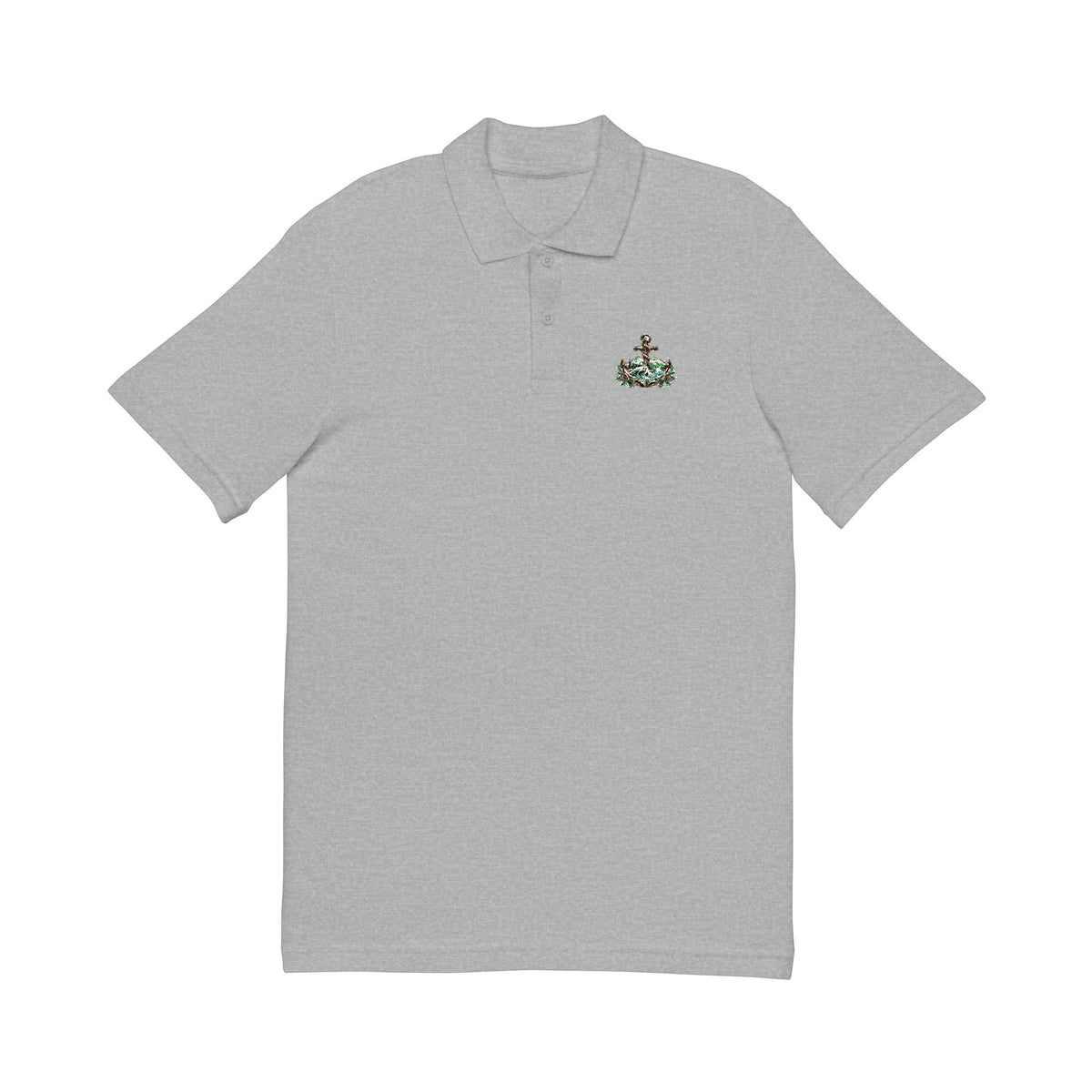 Wildwood & Wharf Anchor Logo Polo