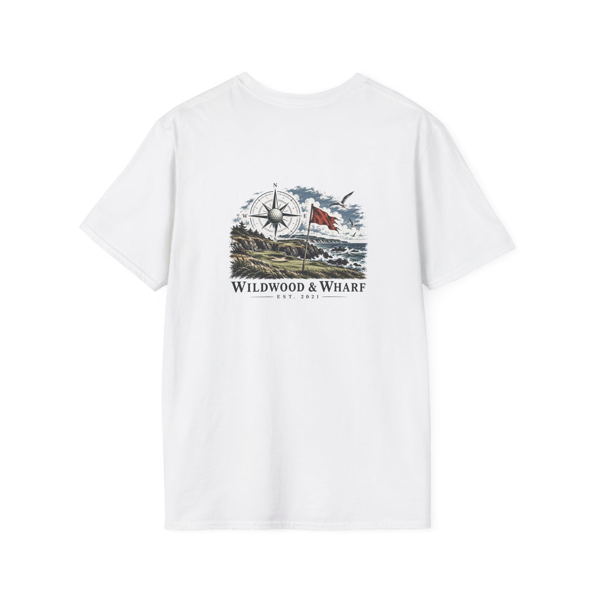 Compass Links Golf Tee