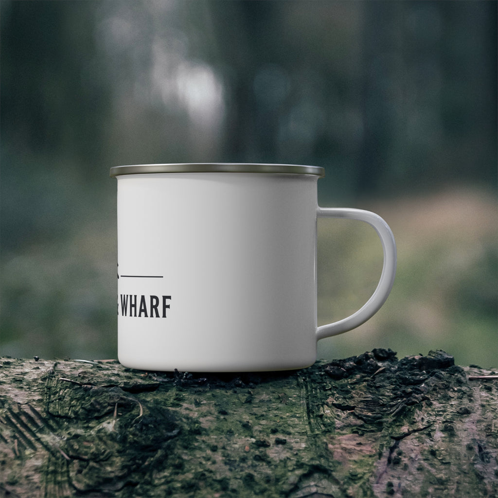 Wildwood & Wharf Pine Logo Camp Mug