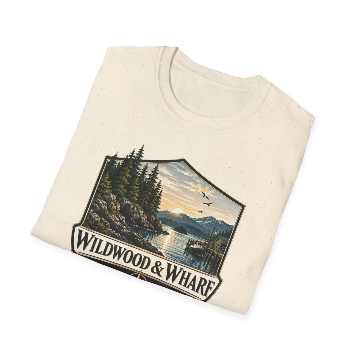 Wildwood & Wharf Harbor Shield Tee