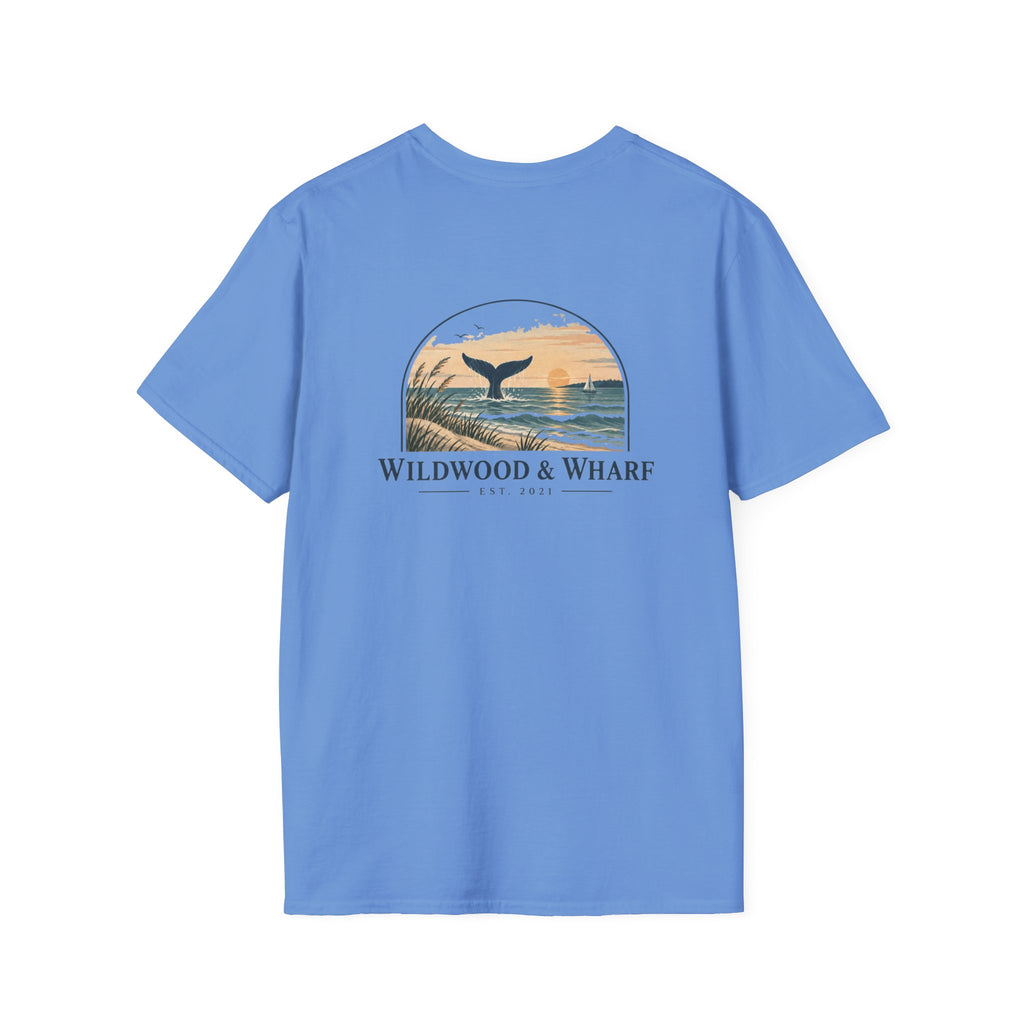 Wildwood & Wharf Whale Tail Tee