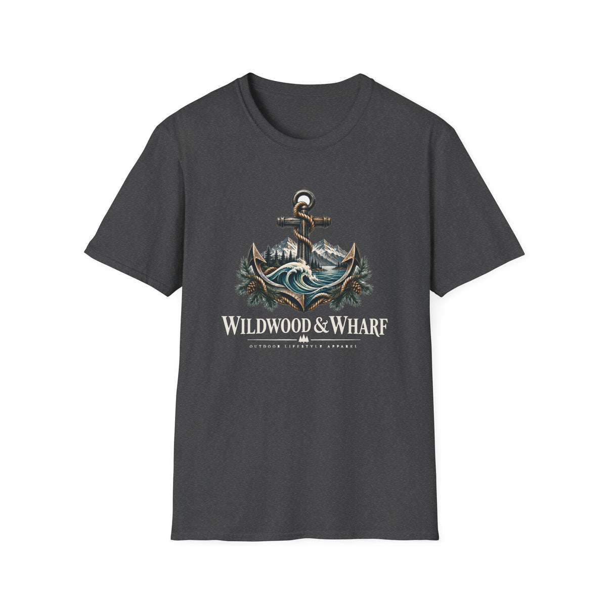 Wildwood & Wharf Anchor Tee