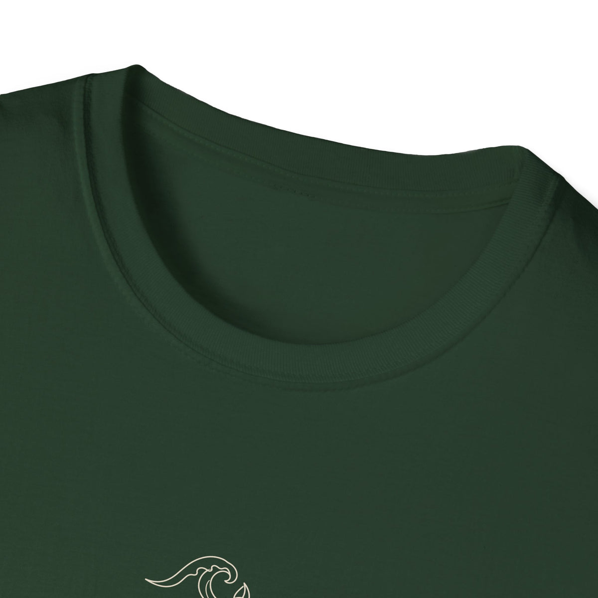 Single-Line Wave Tee - Men's
