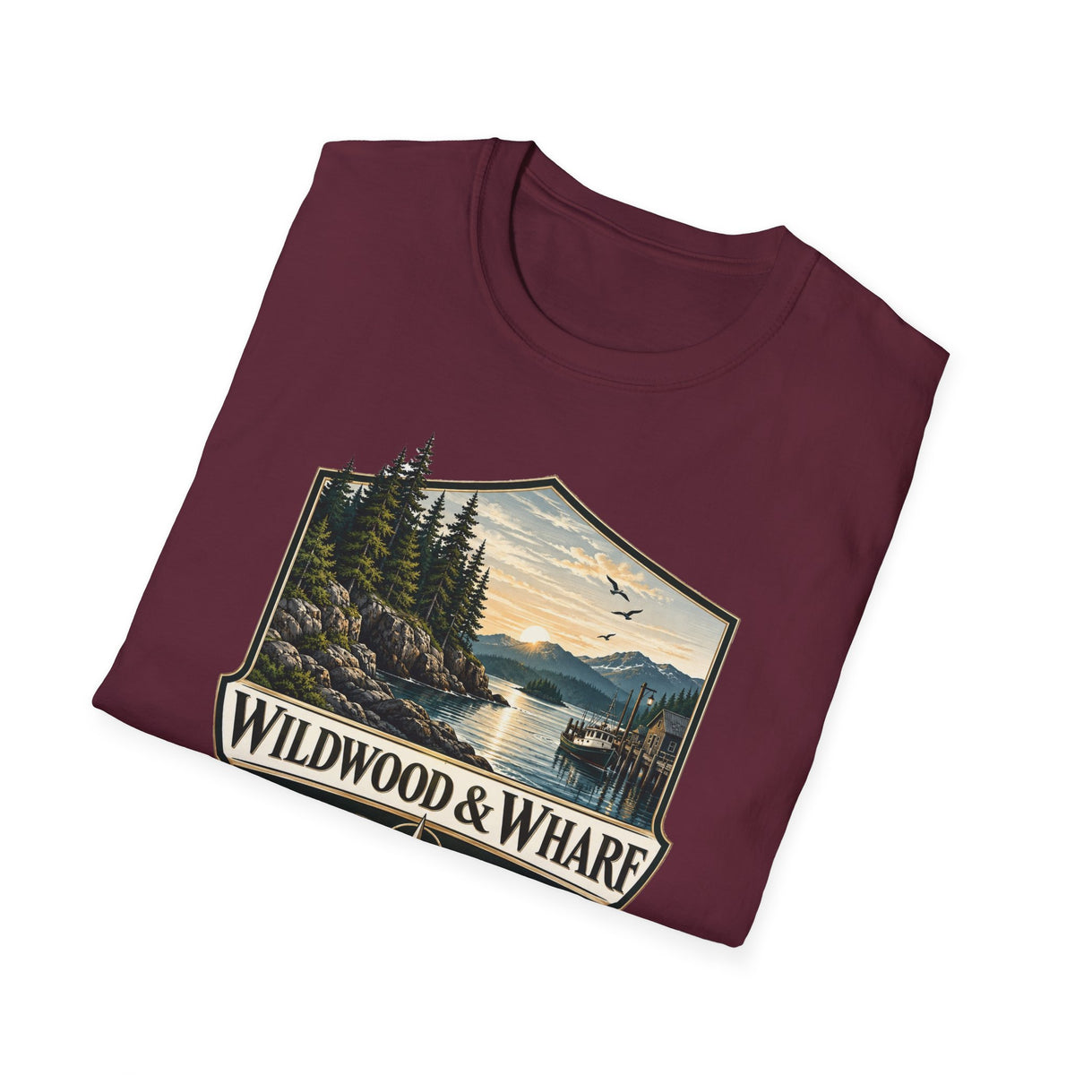 Wildwood & Wharf Harbor Shield Tee