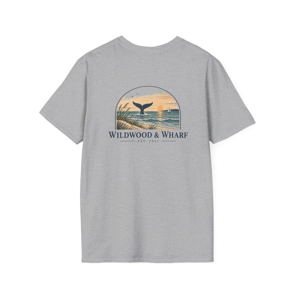 Wildwood & Wharf Whale Tail Tee