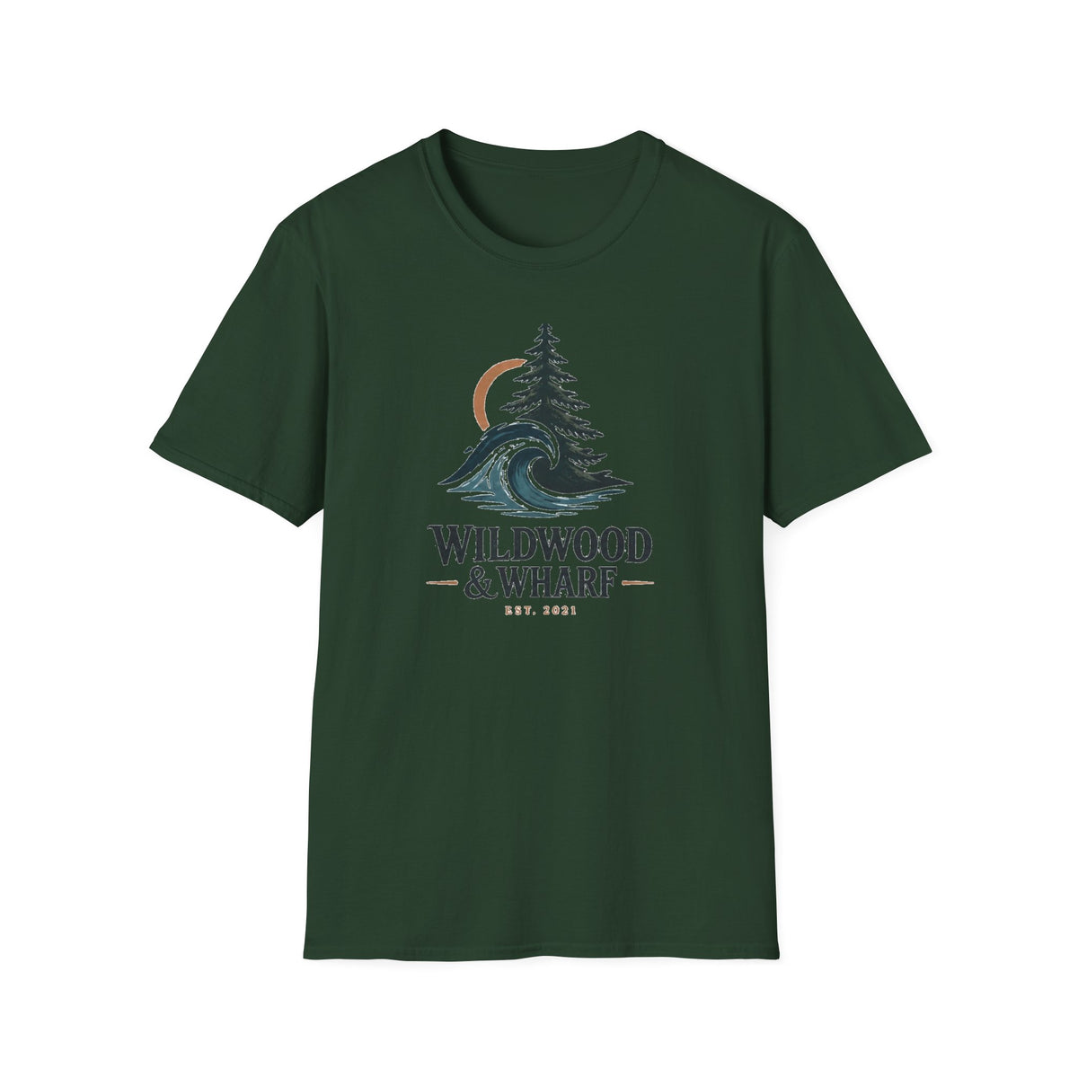 Wildwood & Wharf Pine Wave Tee