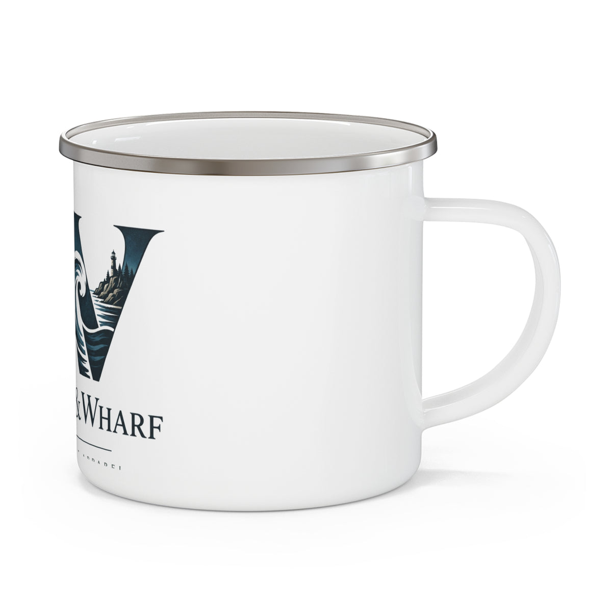 Wildwood & Wharf WW Mountain Wave Camp Mug