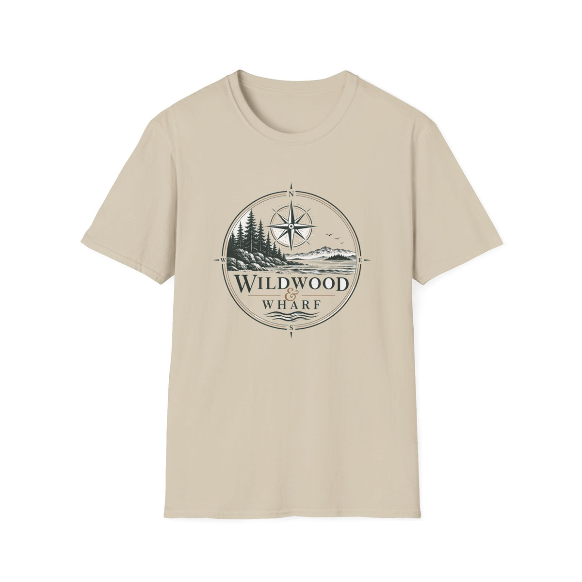 Wildwood & Wharf Compass Tee